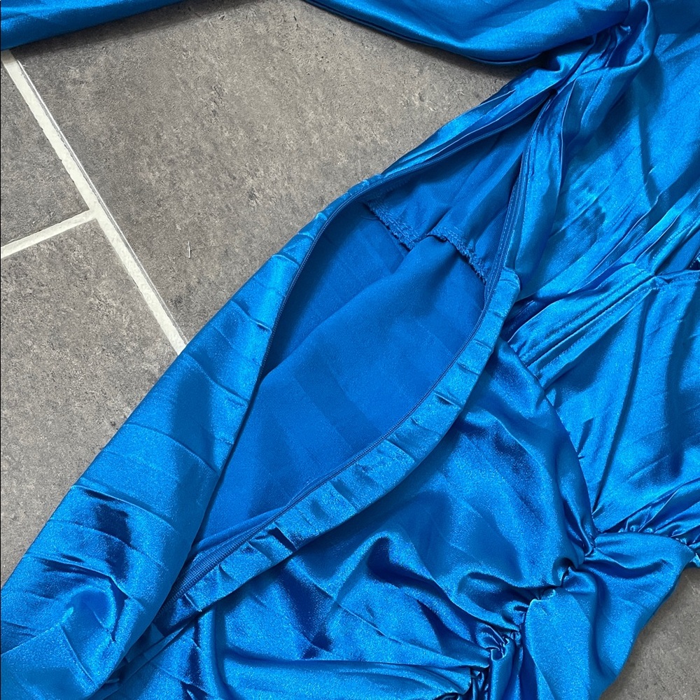 L’IDEE Costes Mini Dress in Moroccan Blue size 6‎ - Picture 4 of 10